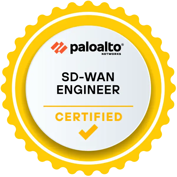 Palo Alto Networks Certified SD-WAN Engineer Zertifizierungs-Badge